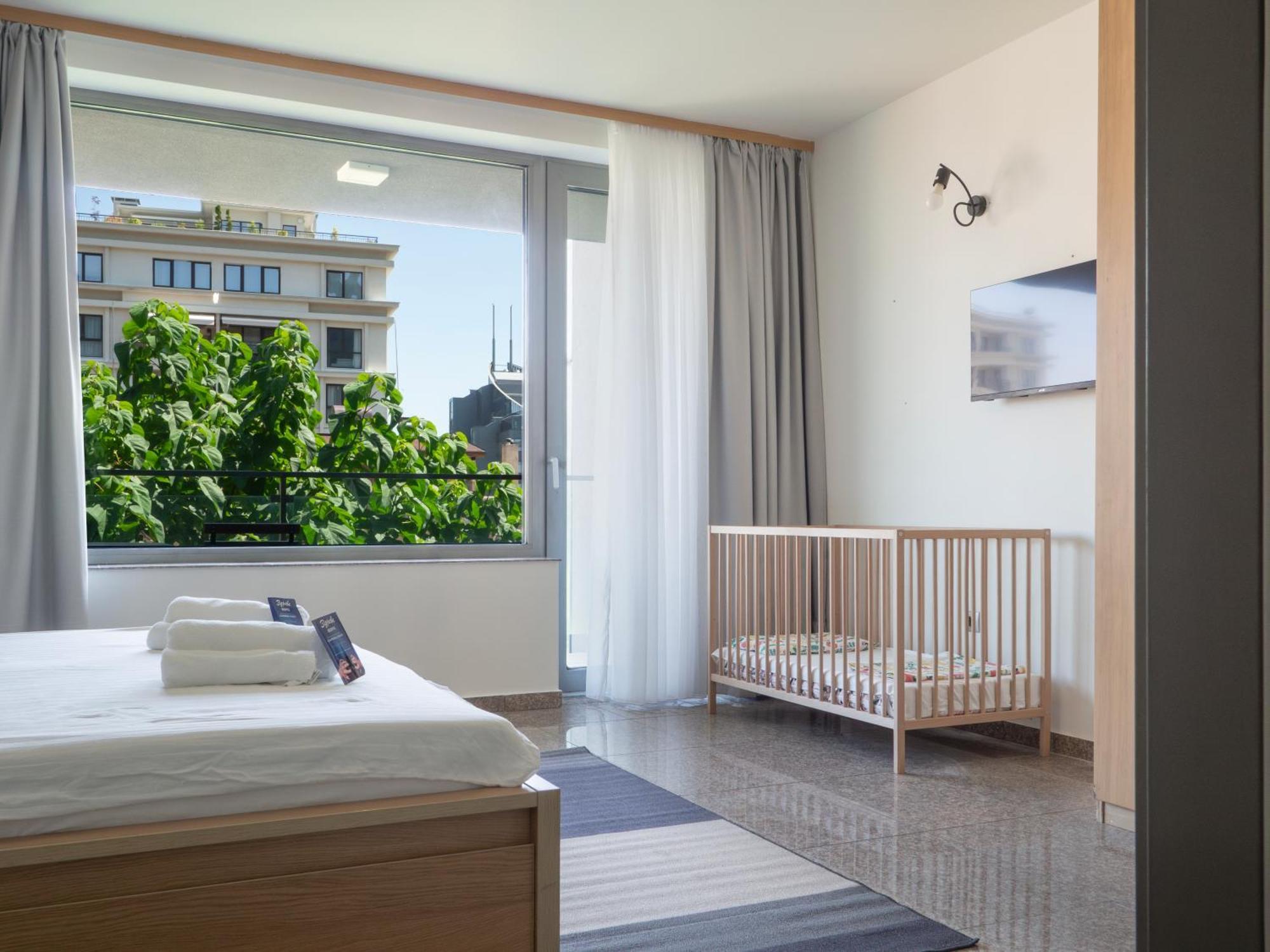 Vertigo2 Huge Apartment 2 Bedrooms Balcony Parking โซเฟีย ภายนอก รูปภาพ
